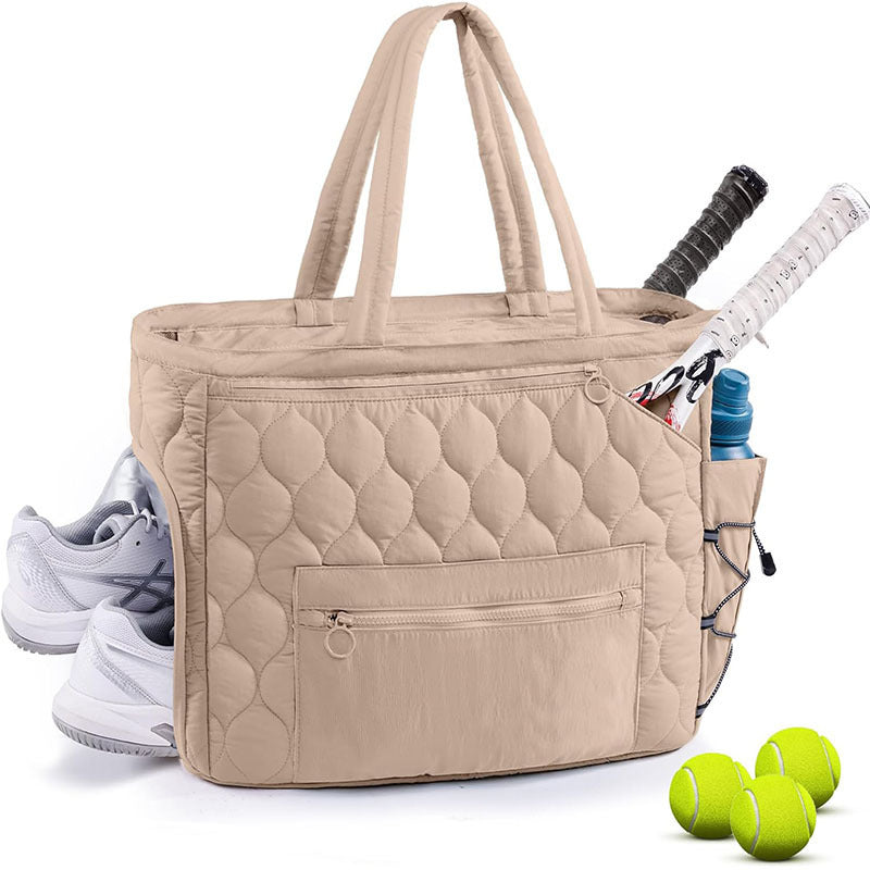 Quilted Multi-Compartment Sports Tote Bag Stornfield