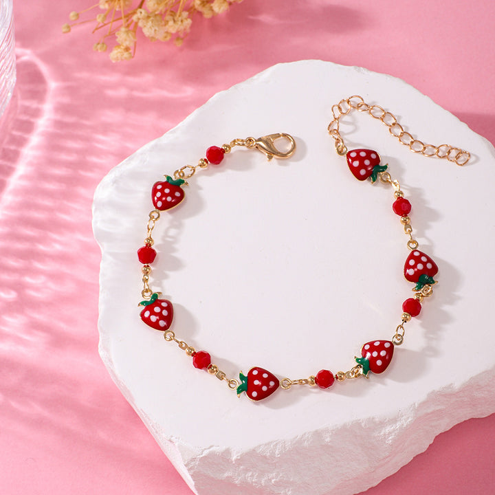 Strawberry Charm Bracelet Stornfield