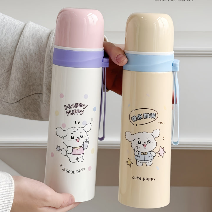 Insulated drinking bottle with removable straw Stornfield