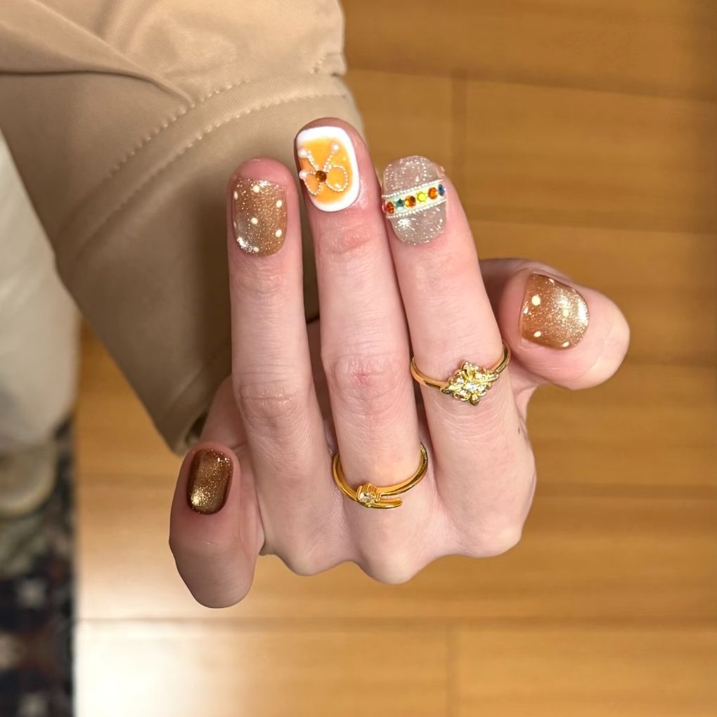 Decorative Nail Art Design