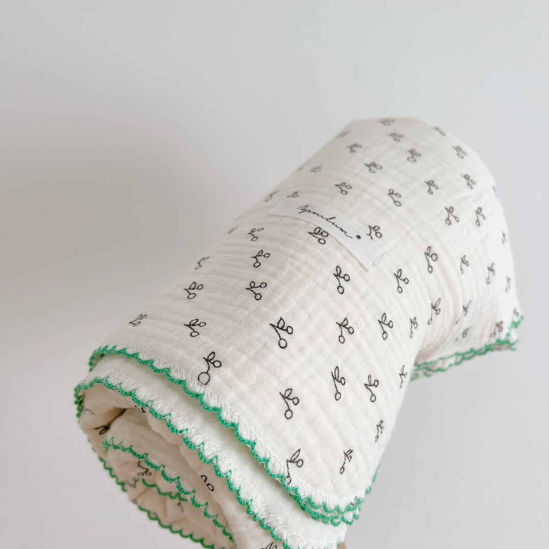 Lightweight Double-Layer Muslin Swaddle Blanket
