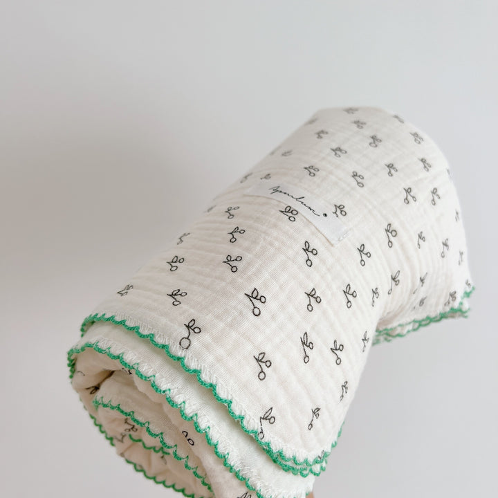 Lightweight Double-Layer Muslin Swaddle Blanket