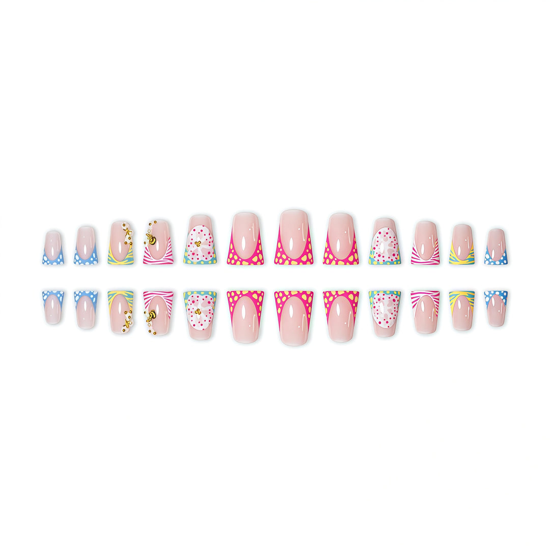 Artistic Themed Press-On Nail Extensions Stornfield