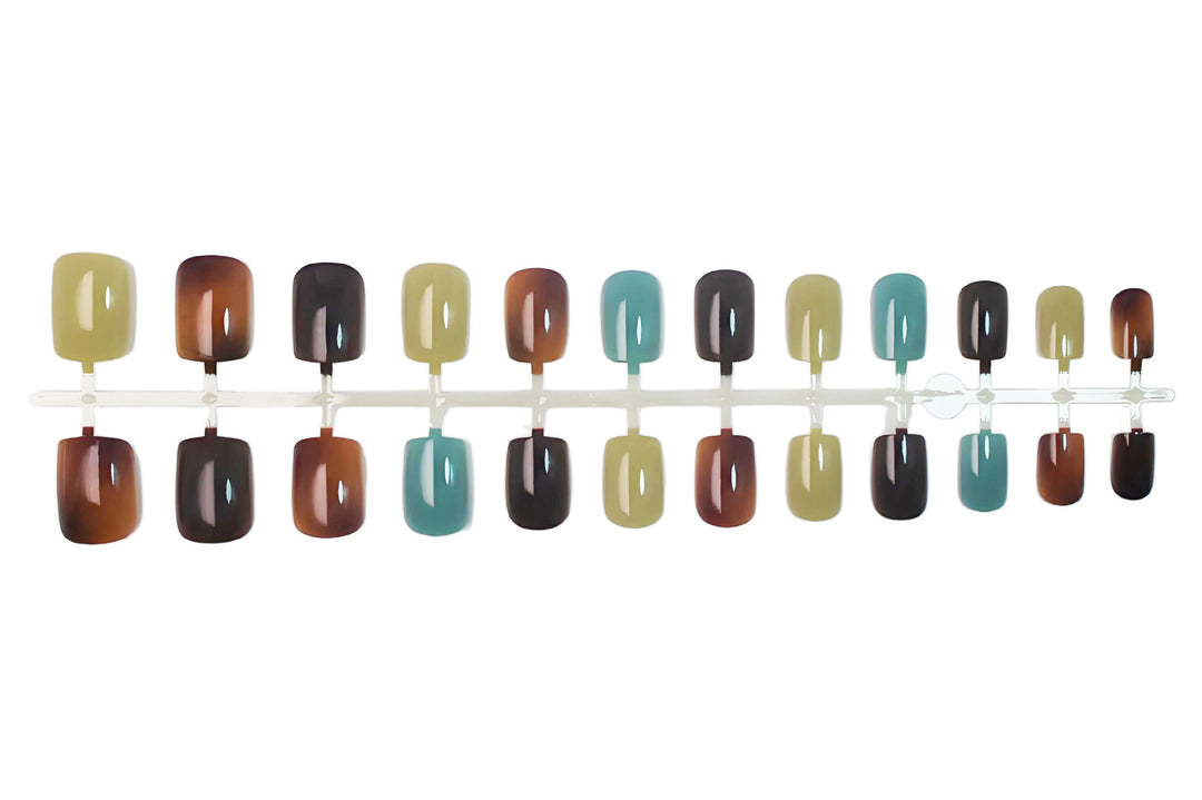 Artificial nails with elegant ombre effect Stornfield
