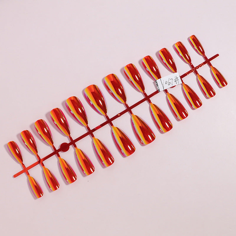 Artistic Gradient Press-On Nails Stornfield