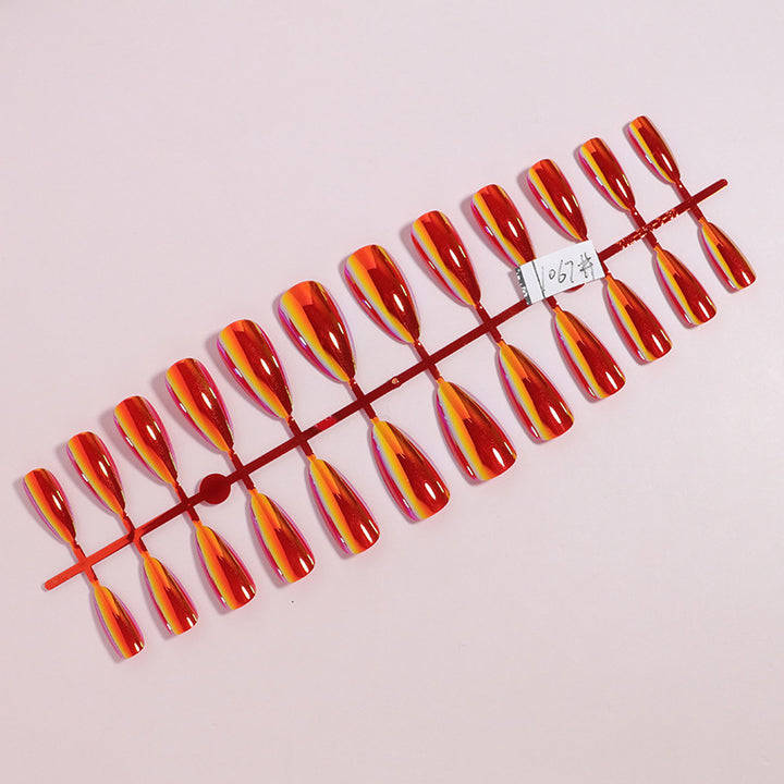Artistic Gradient Press-On Nails Stornfield