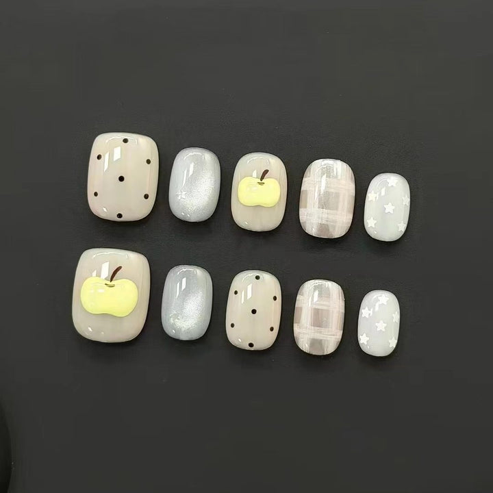 Artistic Themed Press-On Nail Collection Stornfield