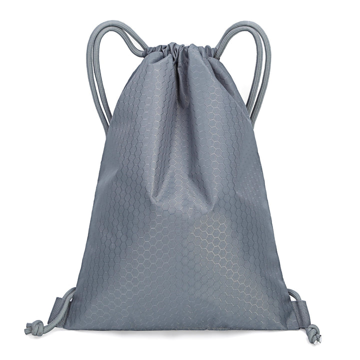 Honeycomb Texture Drawstring Backpack Stornfield