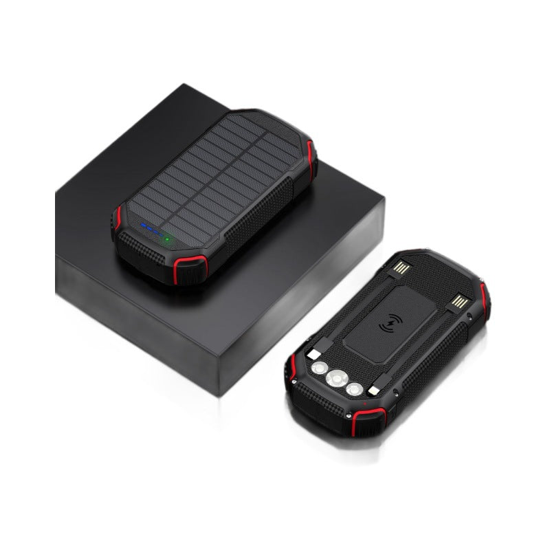 Robust and Portable Solar Charging Power Bank Stornfield