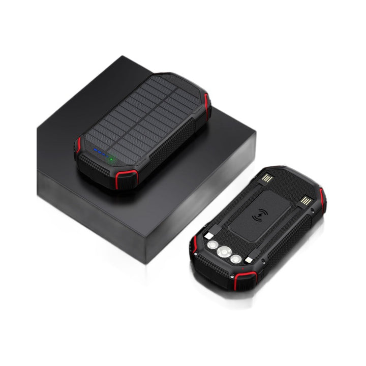 Robust and Portable Solar Charging Power Bank Stornfield