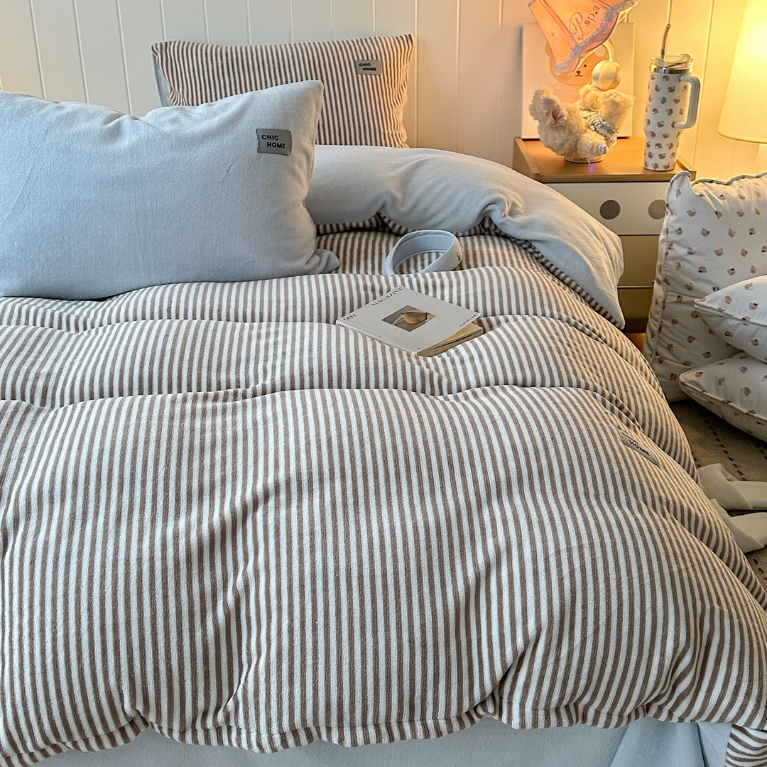 Soft Velvet Duvet Cover Set