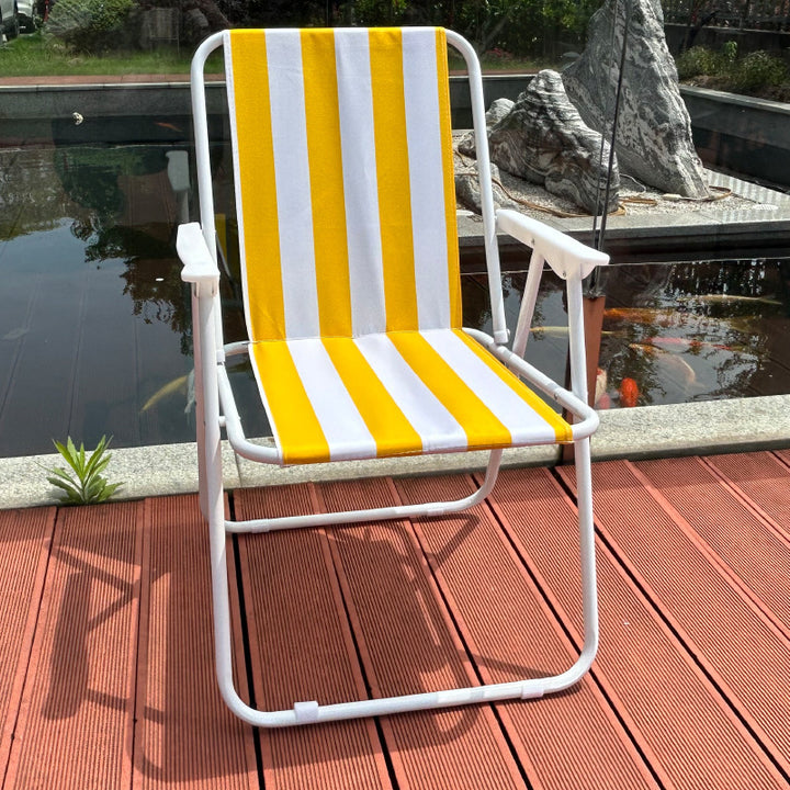 Folding chair with ergonomic design and comfortable seat surface Stornfield