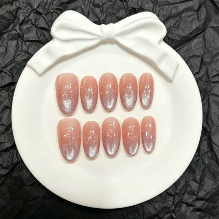 Ombre Glossy Press-On Nail Set
