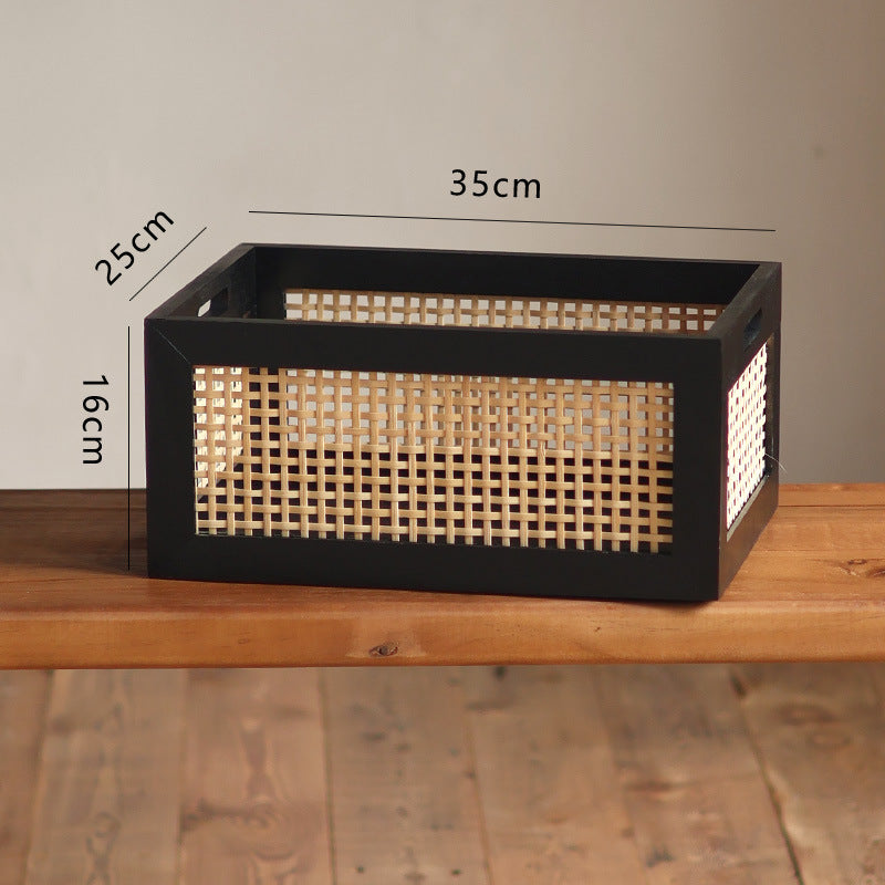 High-quality storage basket made of natural material Stornfield