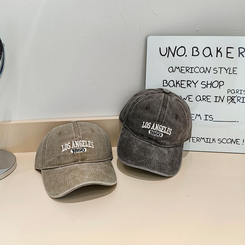 Women's Vintage-Inspired Fabric Baseball Cap Stornfield