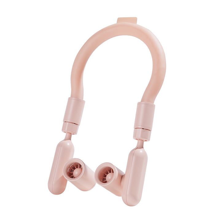 Ladies Portable Neck Fan with Dual Airflow Technology Stornfield