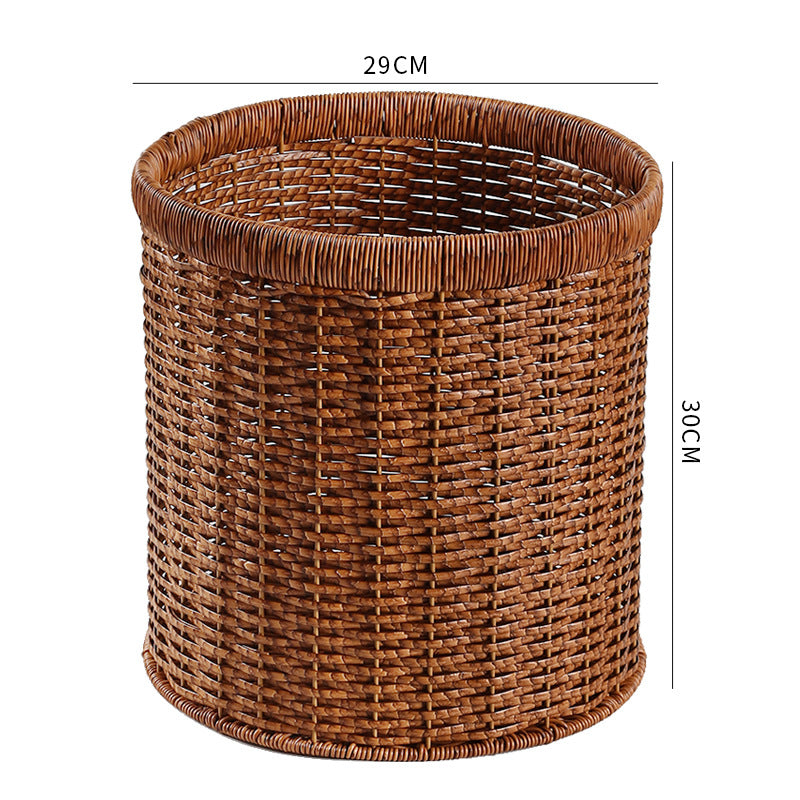 Unisex Handwoven Storage Container Made of Natural Material Stornfield
