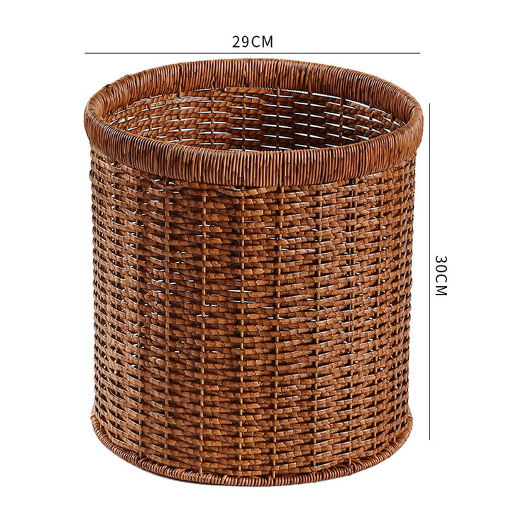 Unisex Handwoven Storage Container Made of Natural Material Stornfield