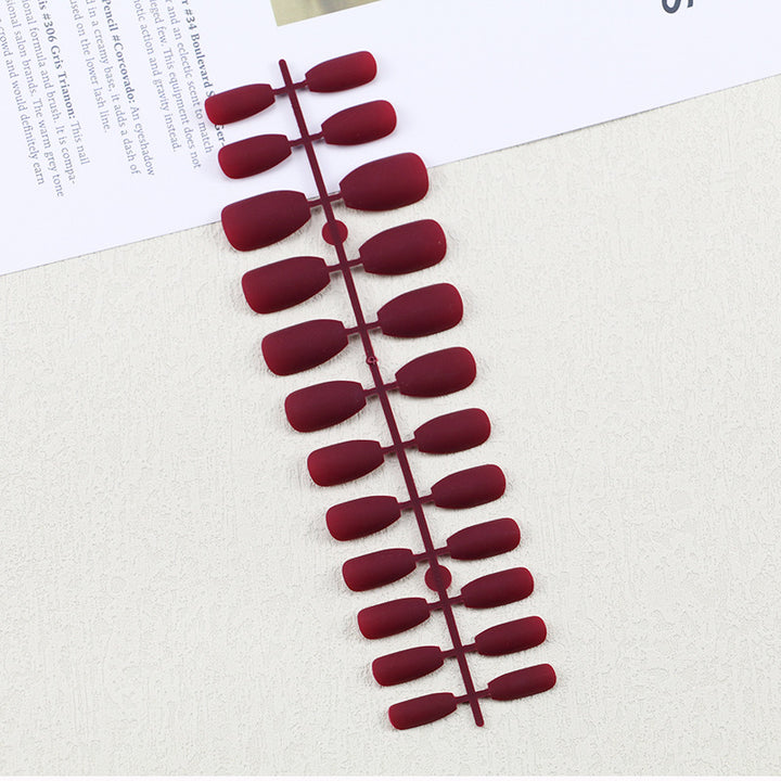 Premium Matte Finish Press-On Nail Tips Stornfield