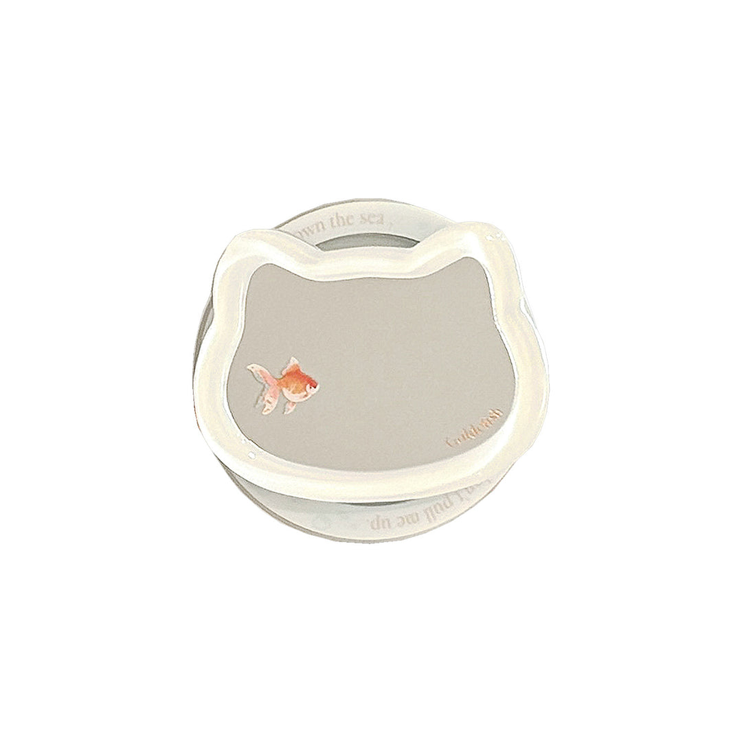 Romantic ceramic coaster with cat motif Stornfield