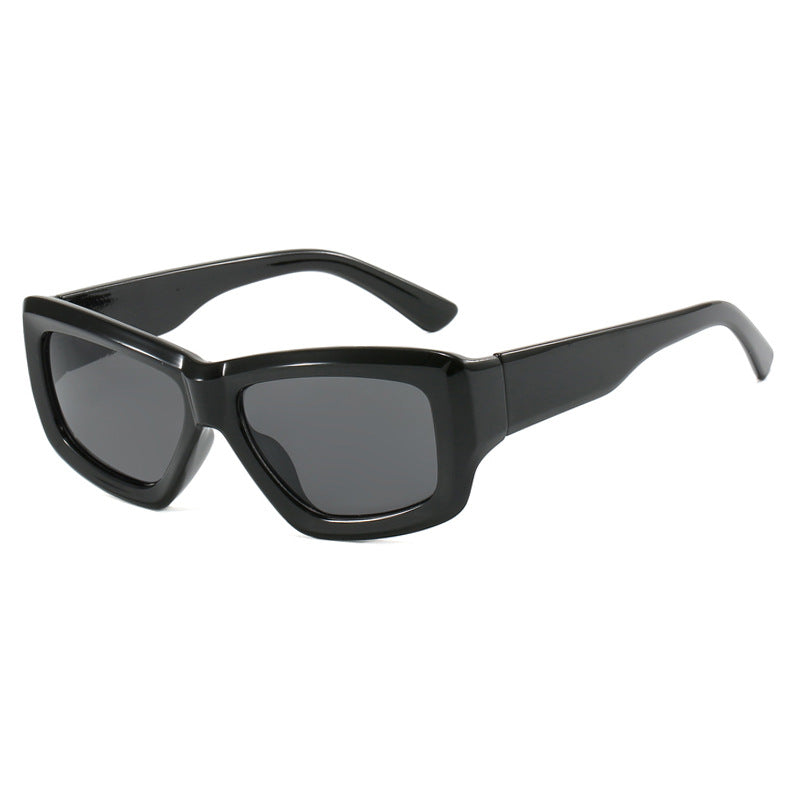 Women trendy square sunglasses with transparent frame and comfortable lenses Stornfield
