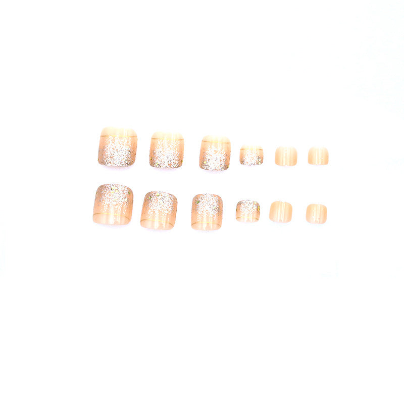 Decorative Glitter Pedicure Nail Art Stornfield