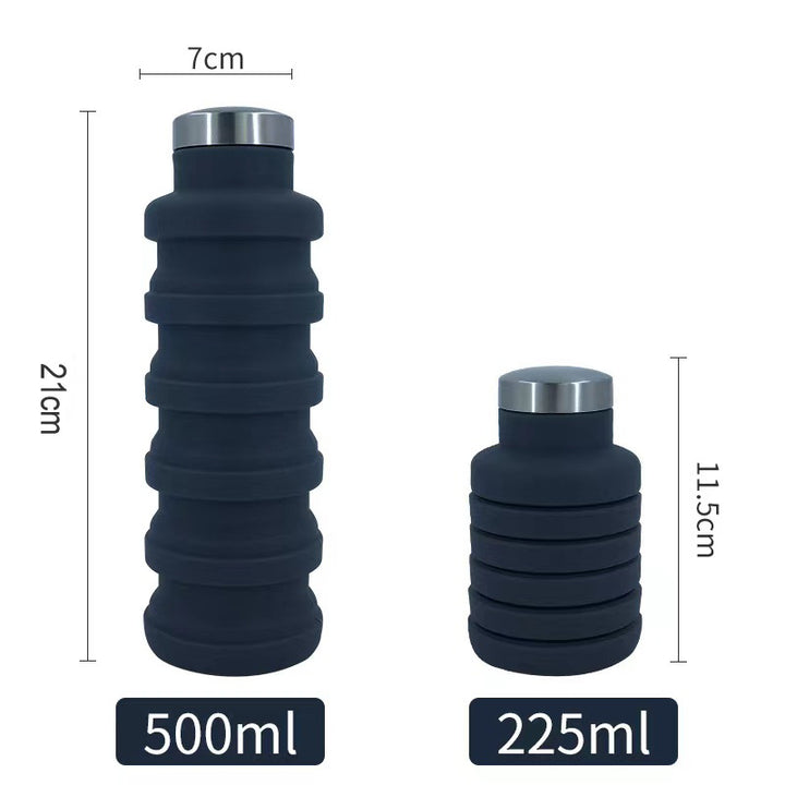 Ladies Foldable Silicone Water Bottle Stornfield