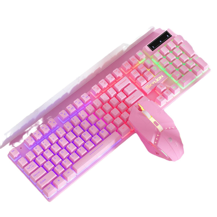 RGB Gaming Keyboard, Headset, and Mouse Set Stornfield