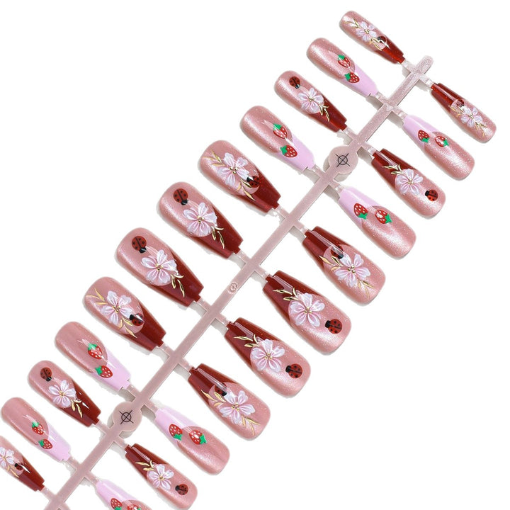 Floral Art Press-On Nail Set Stornfield