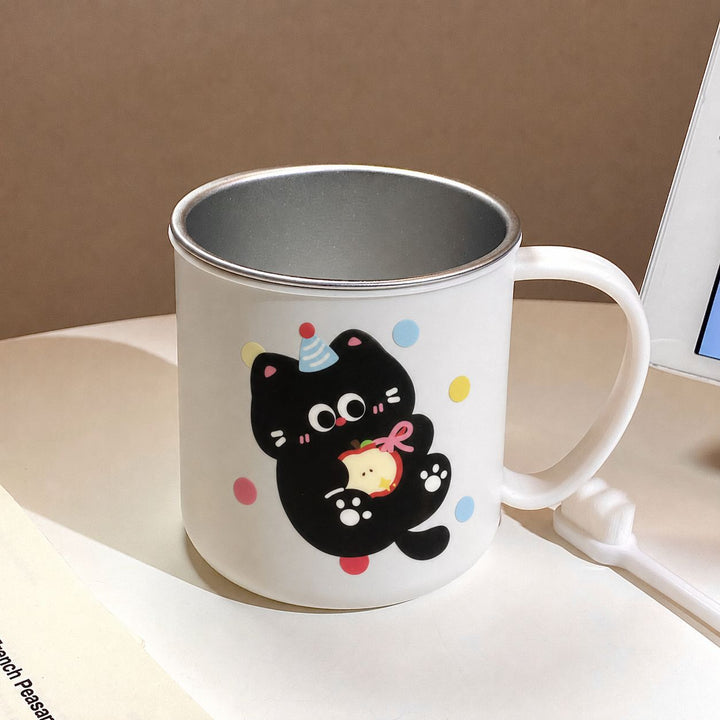 Ceramic mug with playful animal motif Stornfield