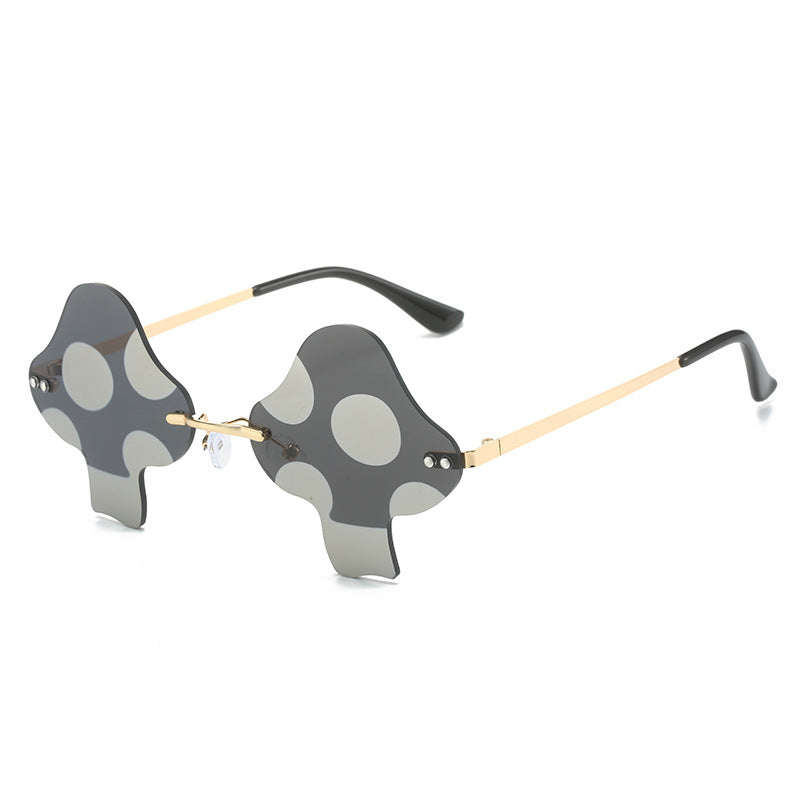 Unique Oversized Polka Dot Frame Sunglasses Stornfield