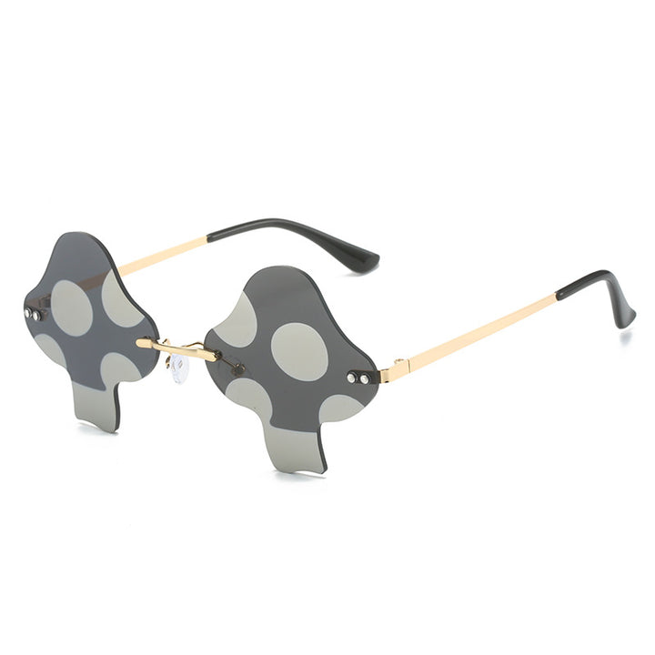Unique Oversized Polka Dot Frame Sunglasses Stornfield