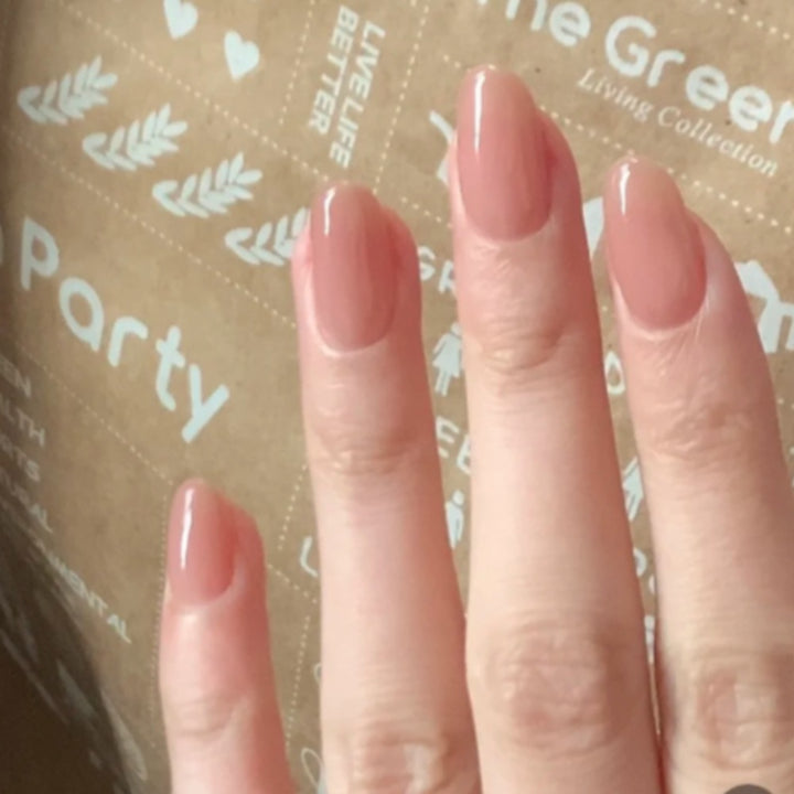 Gel Almond-Shaped Press-On Nails Set Stornfield
