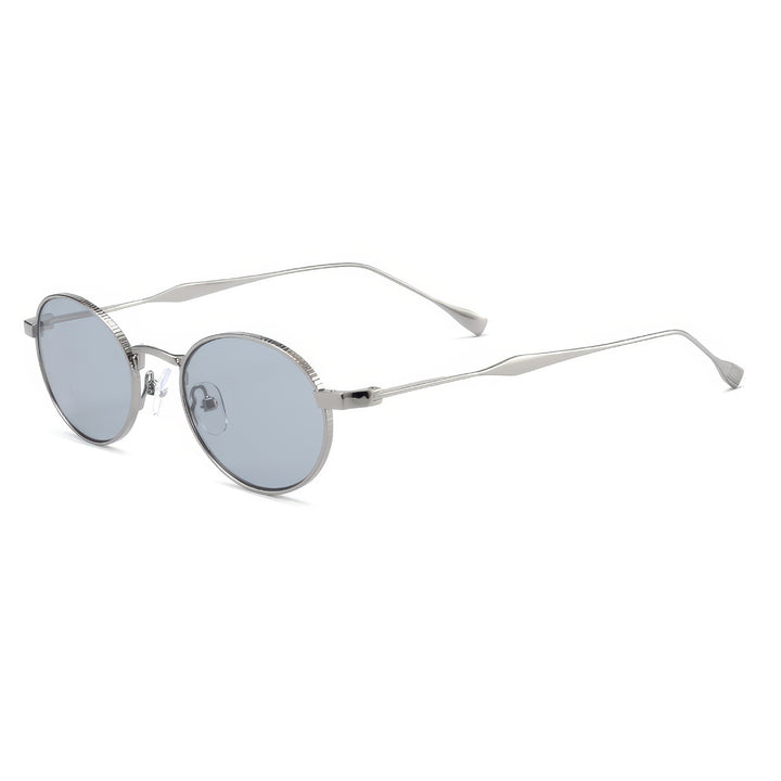 Women's fashionable sunglasses with high-quality metal frame and round lenses Stornfield