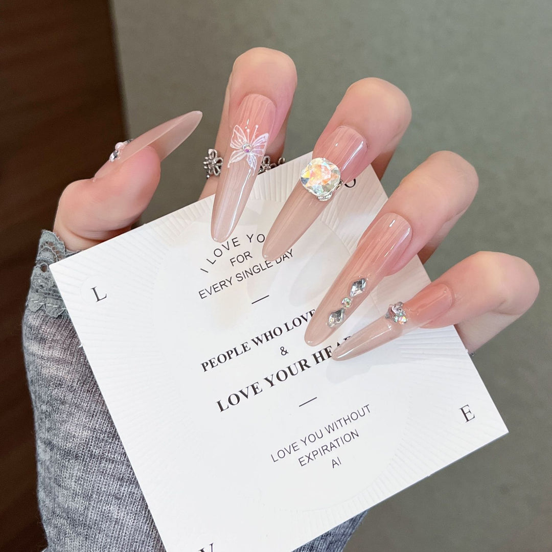 Artistic Press-On Nail Set Stornfield