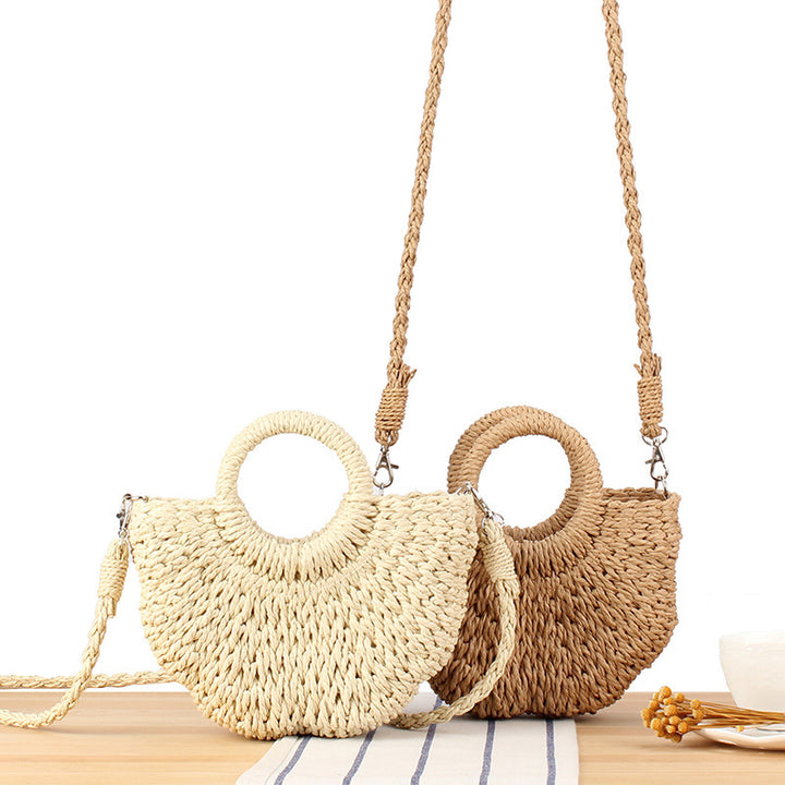 Handbag with Curved Design and Fashionable Handle Stornfield