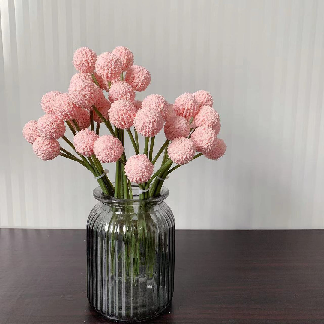 Decorative Pom-Pom Floral Bouquet
