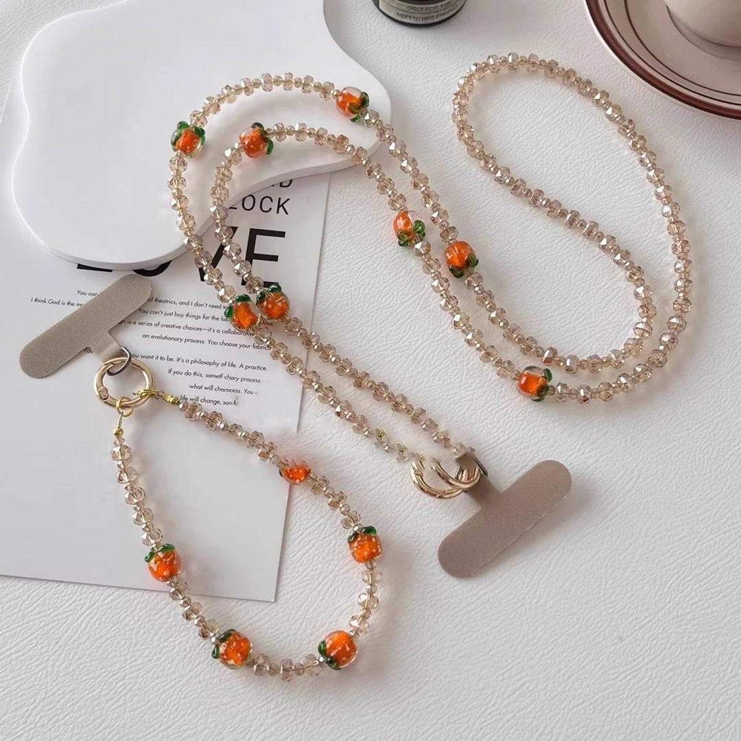 Elegant Beaded Charm Eyewear Chain Stornfield