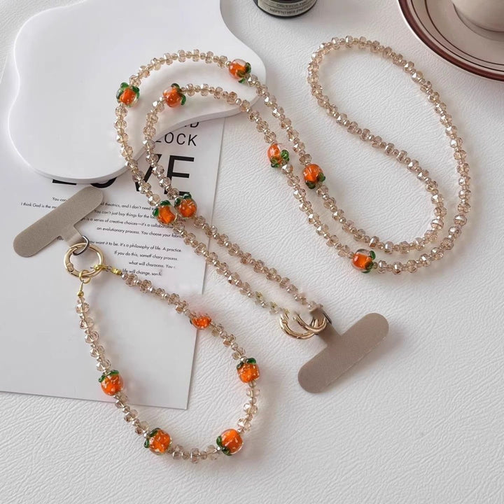 Elegant Beaded Charm Eyewear Chain Stornfield