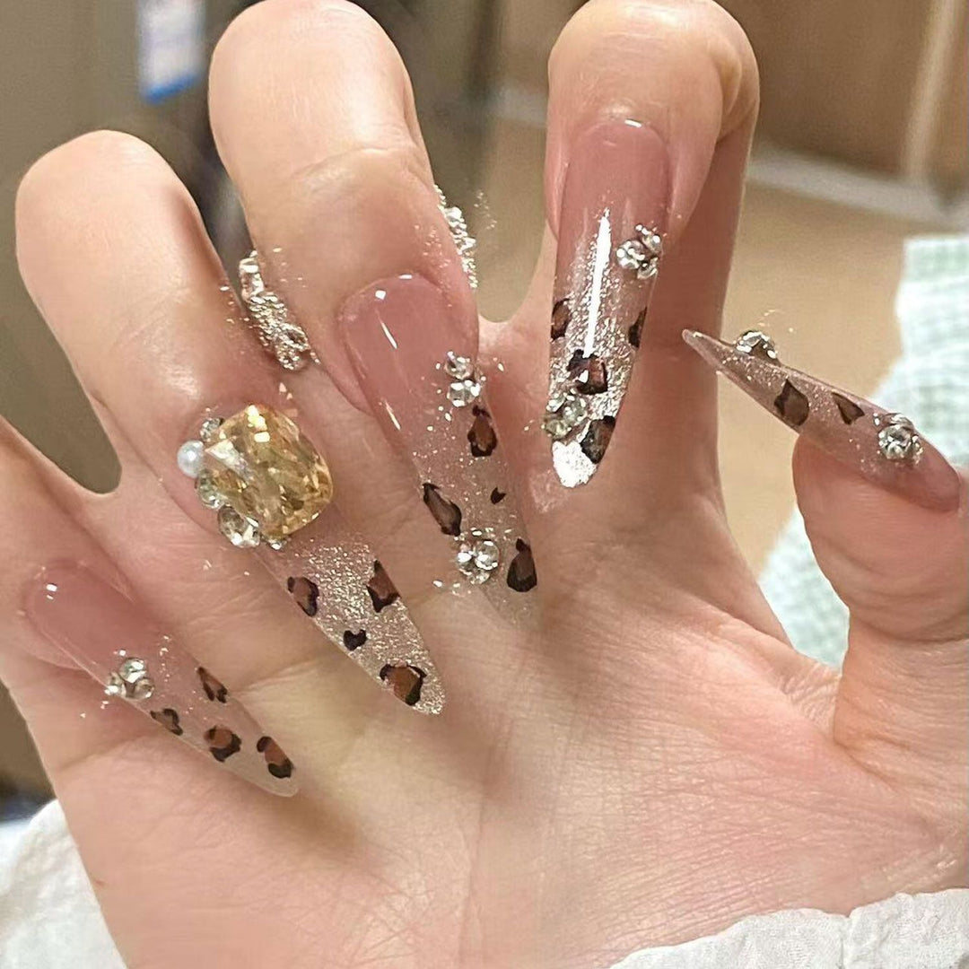 Artistic Gel Press-On Nail Set Stornfield
