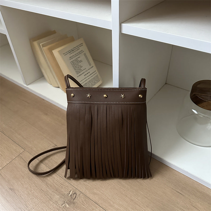 Fringe Crossbody Handbag