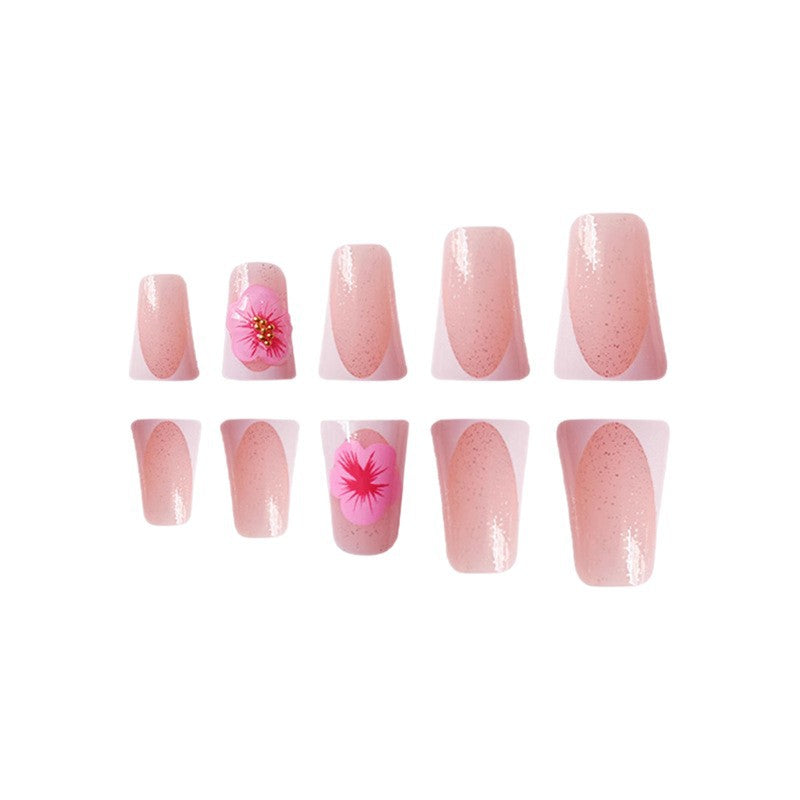 Floral Design Press-On Nails Stornfield