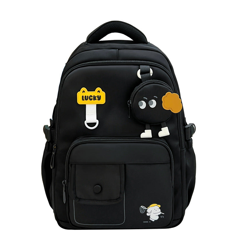 Playful Character Design School Backpack Stornfield