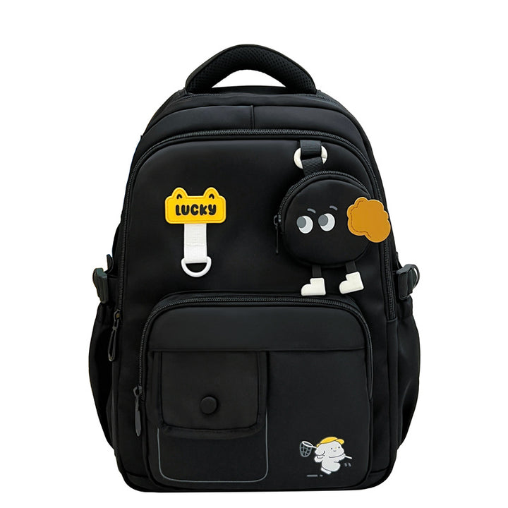Playful Character Design School Backpack Stornfield