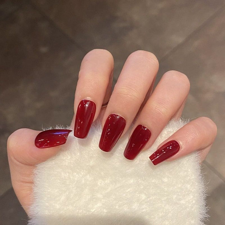 Glossy Long-Lasting Press-On Nail Extensions Stornfield