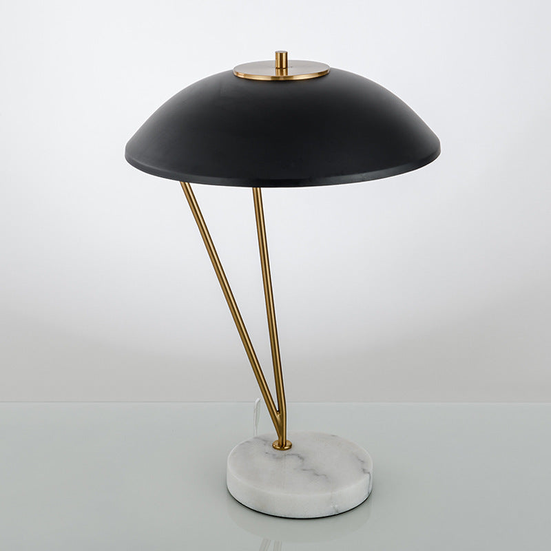 Modern Table Lamp with Geometric Base