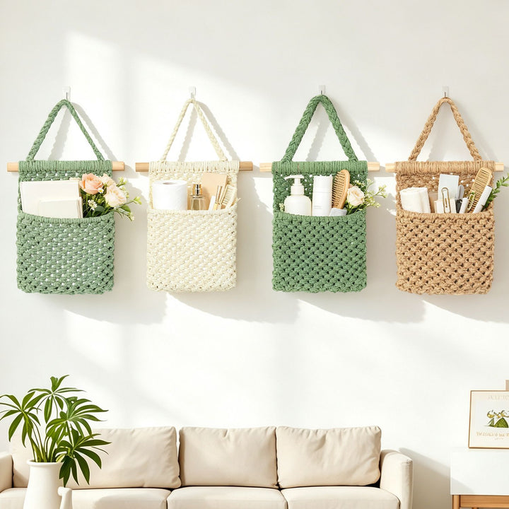 Macrame Wall Organizer Stornfield