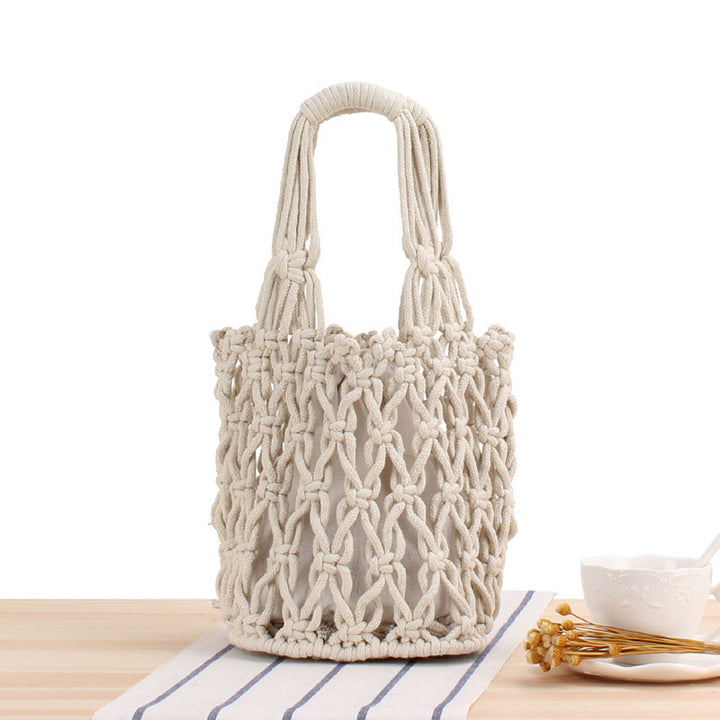 Hand-knotted net bag Stornfield