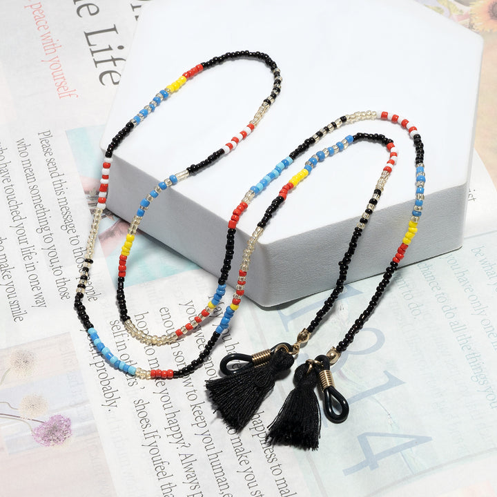 Bohemian-Inspired Beaded Eyewear Chain Stornfield