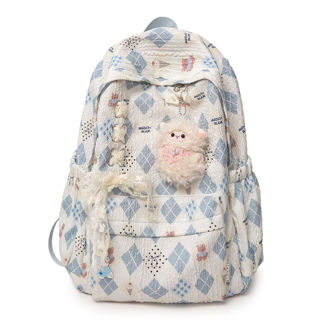 Cute Character Design Embellished Backpack Stornfield